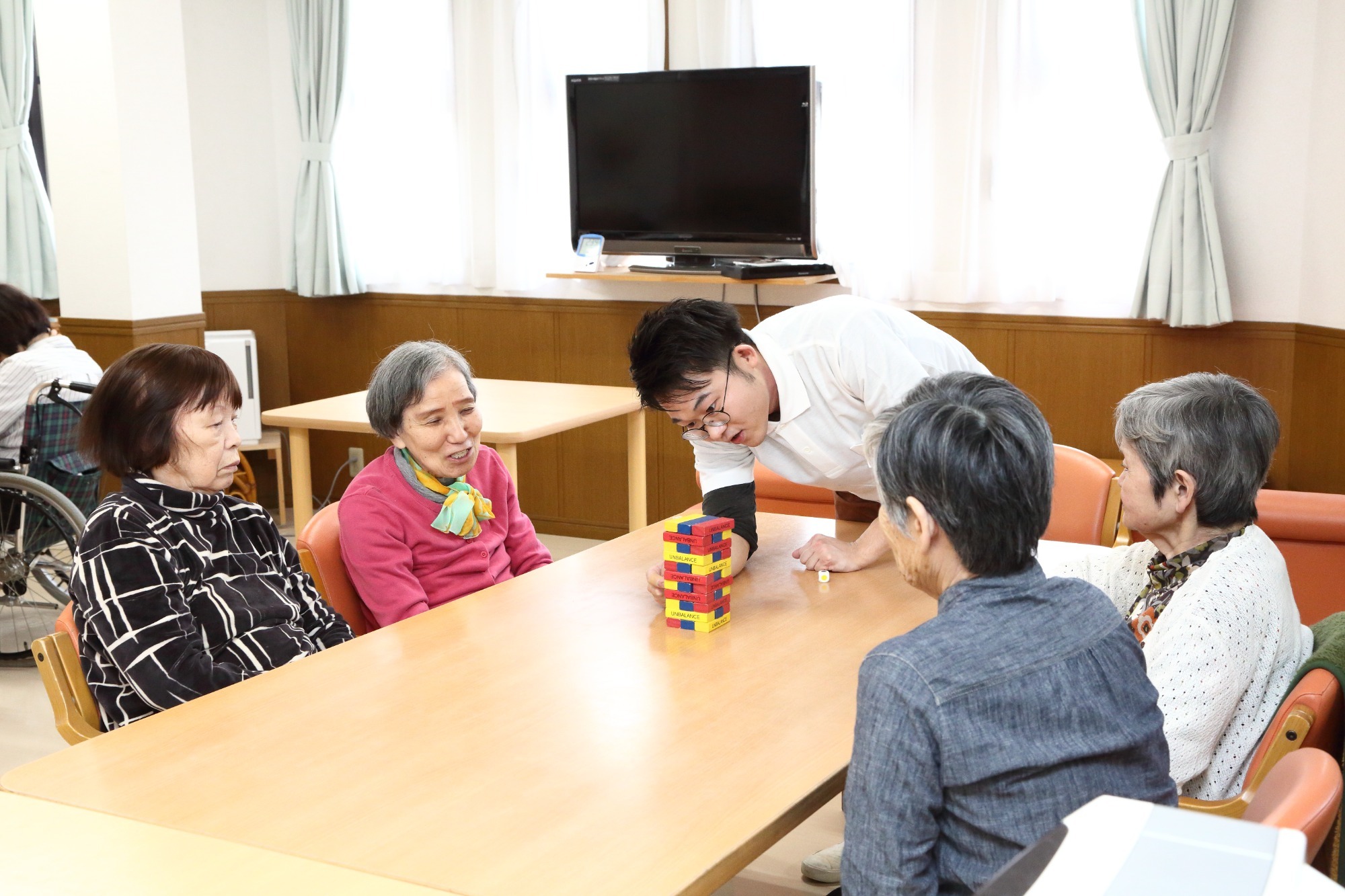 写真：明るく安心できる“家”